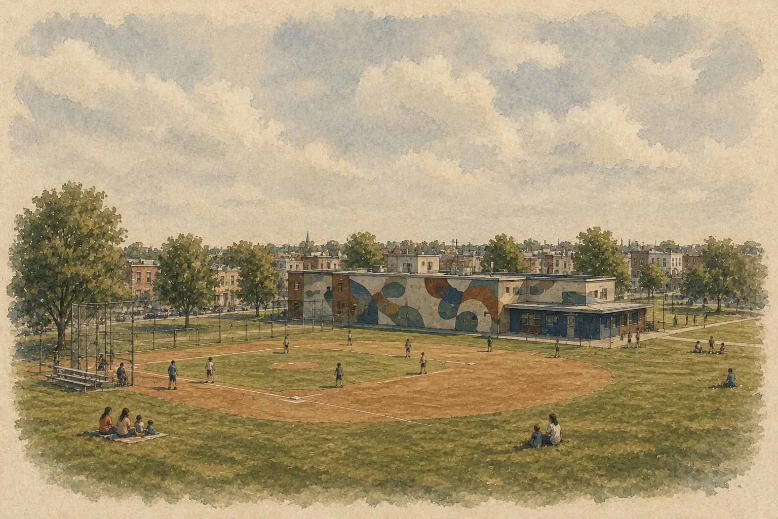 An illustration of Southwest Philadelphia, Philadelphia