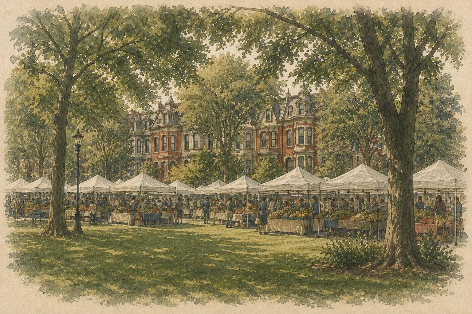 An illustration of West Philadelphia, Philadelphia